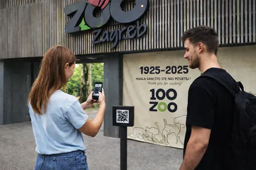 QR kodovi za Zoo Maksimir