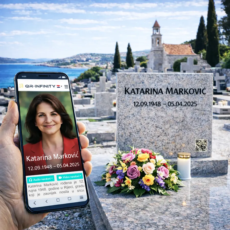 e-Memorijali – QR kod za grob