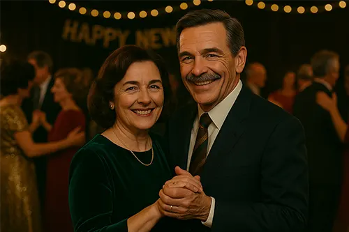 Doček nove godine - 1977.