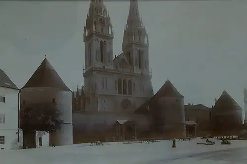 1908. godina - Zagrebačka katedrala