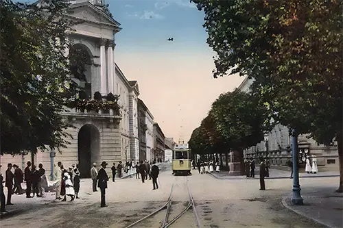 1911. godina - Hebrangova ulica