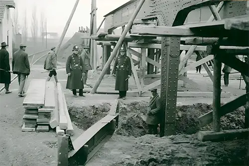 1930. godina - Savska cesta gradnja podvožnjaka